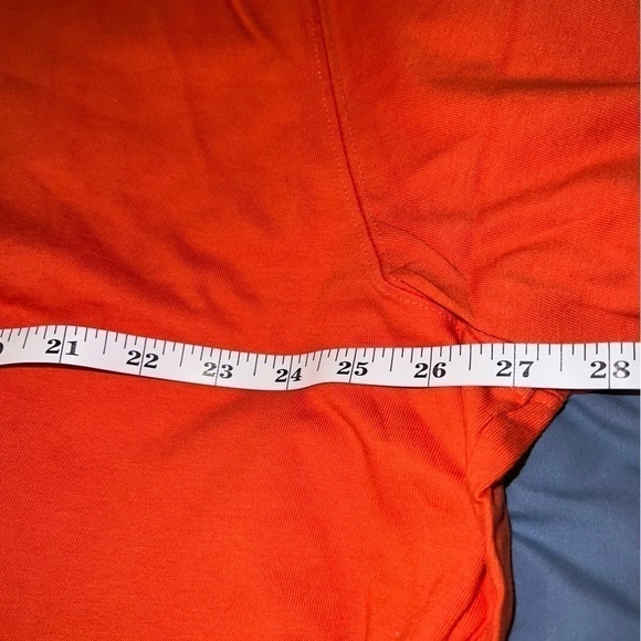 Lands’ End orange Tee, NWOT, all cotton, XXL. - Picture 4 of 5